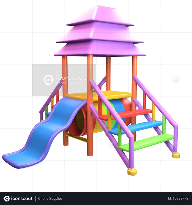 Spielplatz  3D Icon