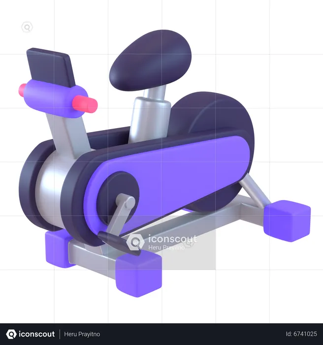 Vélo de spinning  3D Icon