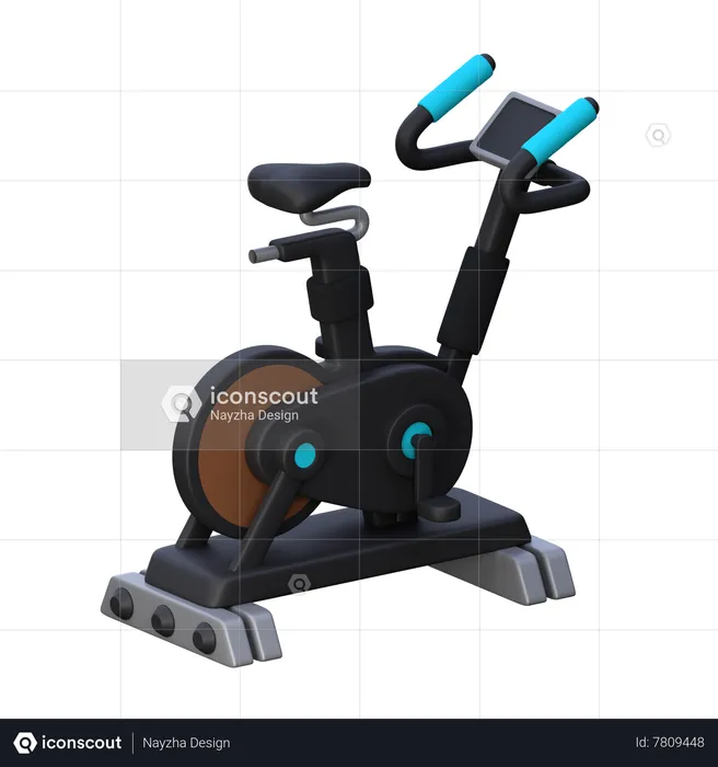 Vélo de spinning  3D Icon