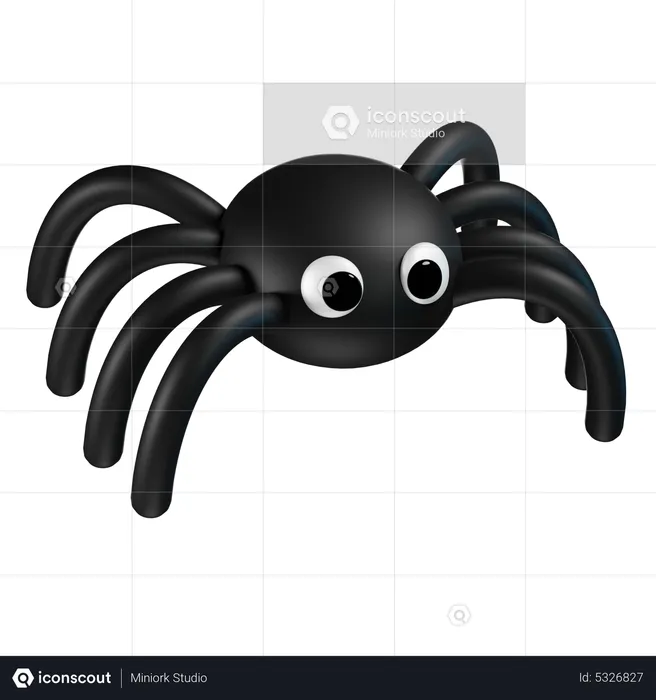 Spinne  3D Icon