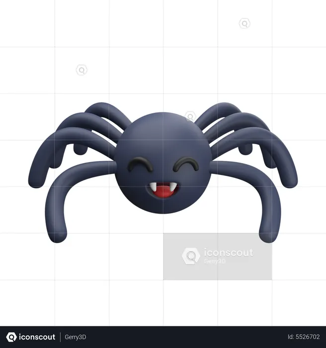 Spinne  3D Icon