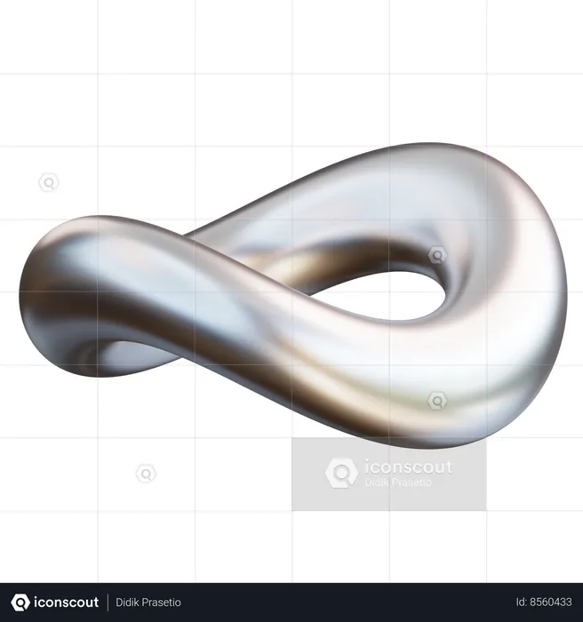 Spiral Ring  3D Icon