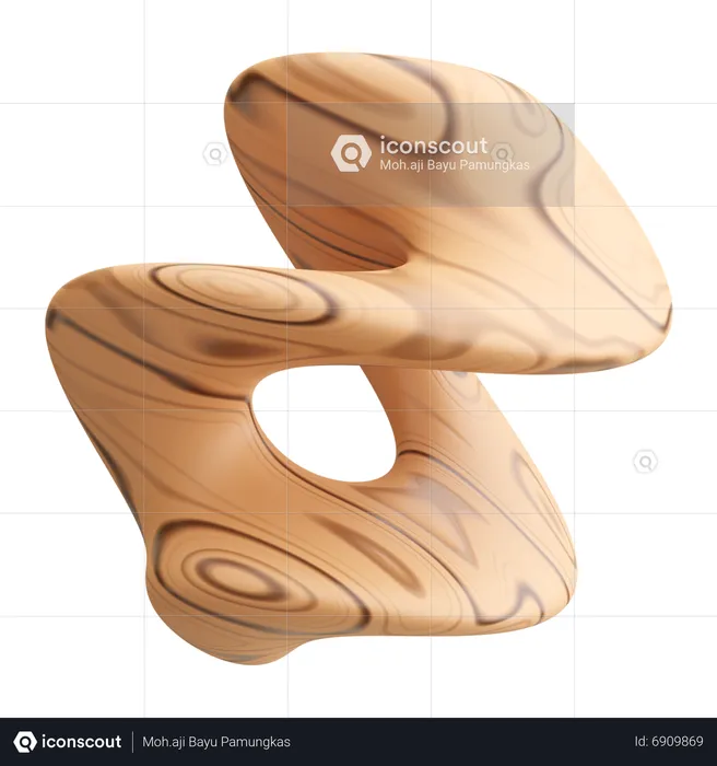 Spiral Shape  3D Icon