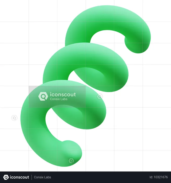 Spirale  3D Icon