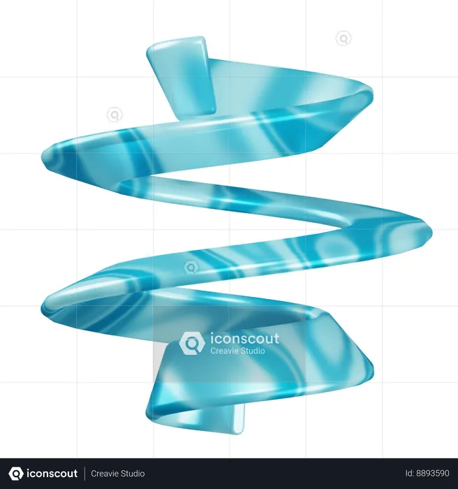 Spirale de glace  3D Icon