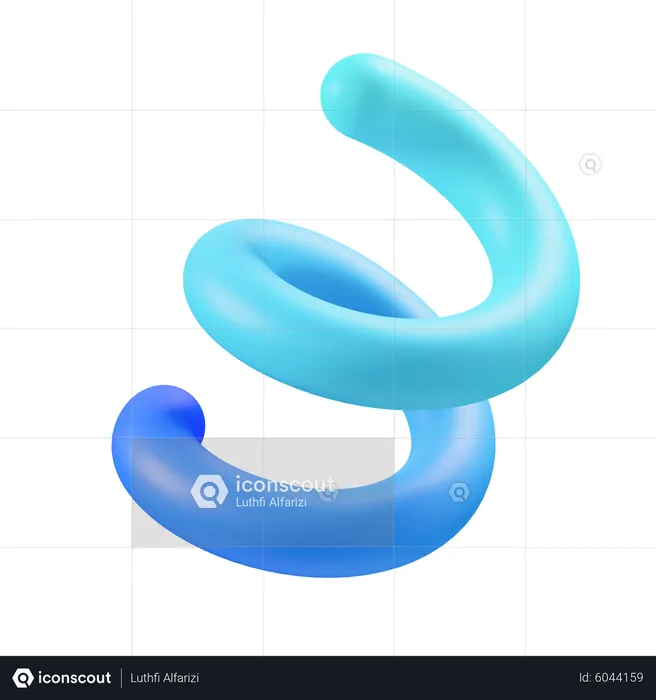 Spiralform  3D Icon