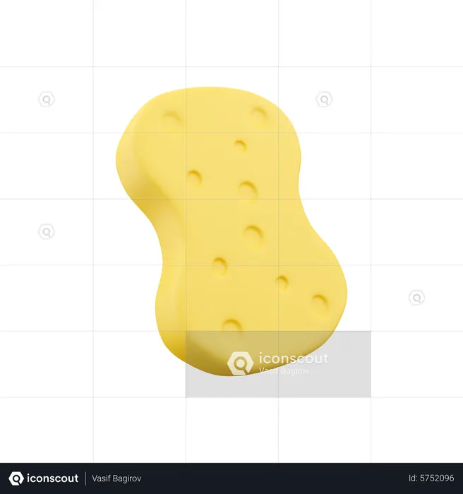 Sponge  3D Icon
