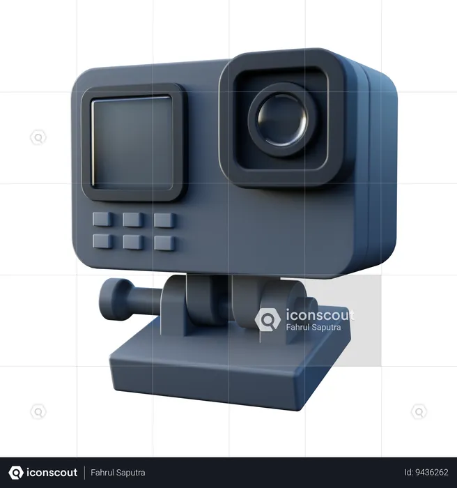 Sport Action Camera  3D Icon