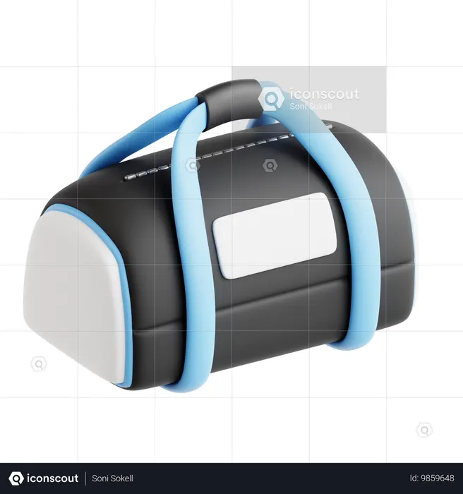 Sport Bag  3D Icon