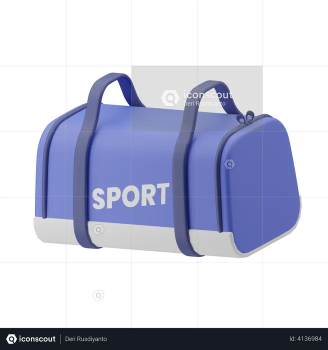 Sport Bag  3D Illustration