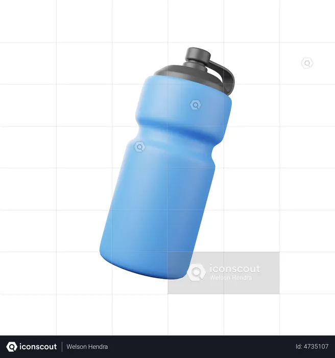 Sport Bottle  3D Illustration