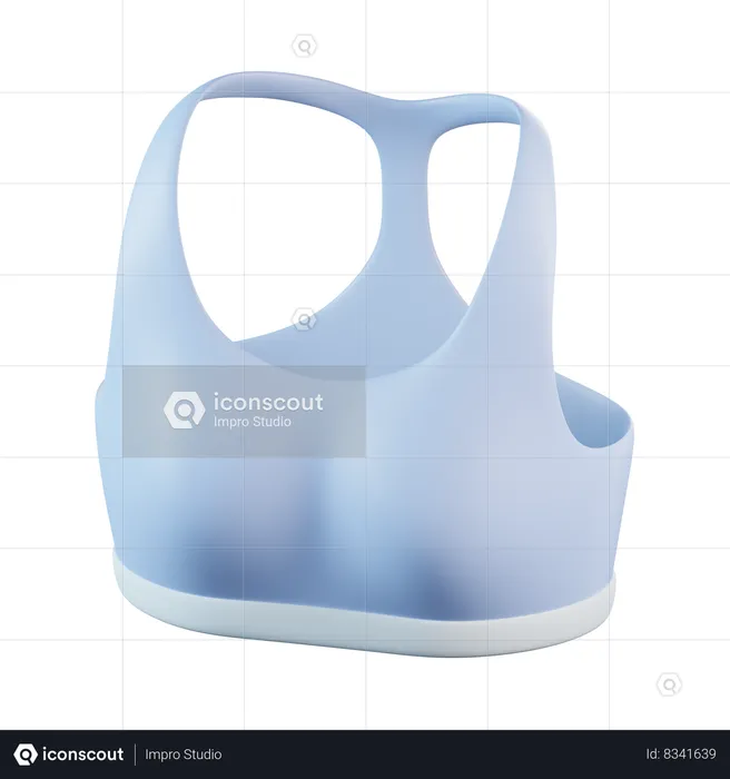 Sport Bra  3D Icon