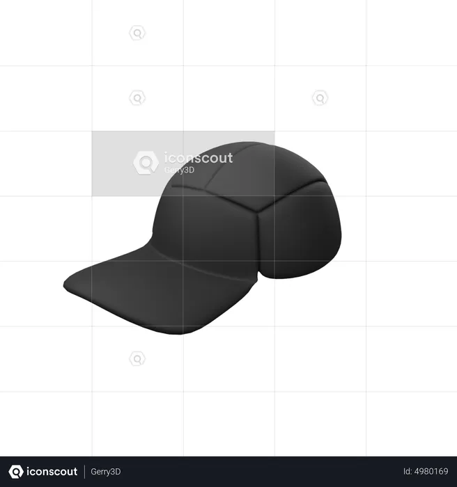 Sport Cap  3D Icon