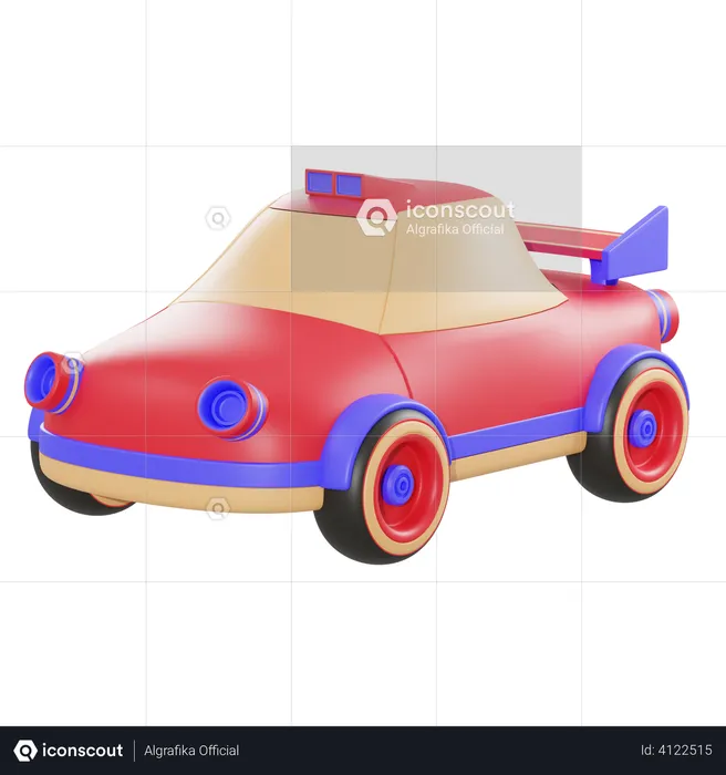 Sport Car  3D Illustration