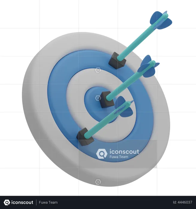 Sport Target  3D Icon