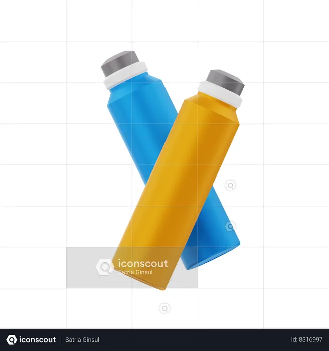 Sport Tumbler  3D Icon