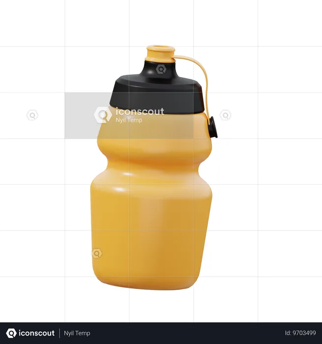 Sportflasche  3D Icon
