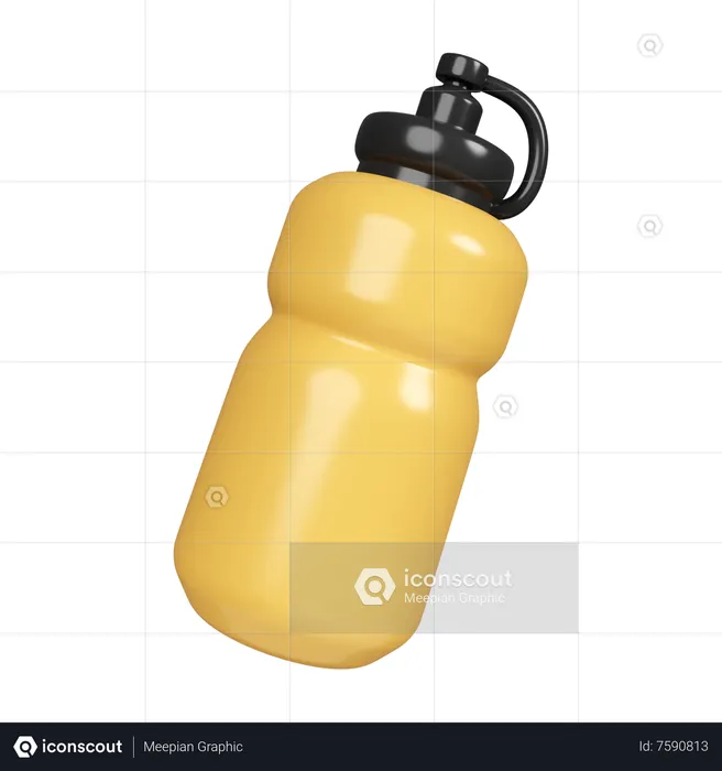 Sportflasche  3D Icon