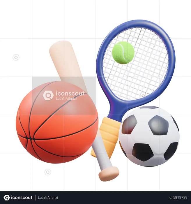 Sports Activity  3D Icon