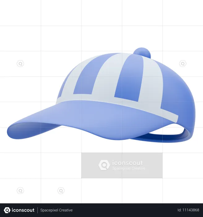 Sports Cap  3D Icon