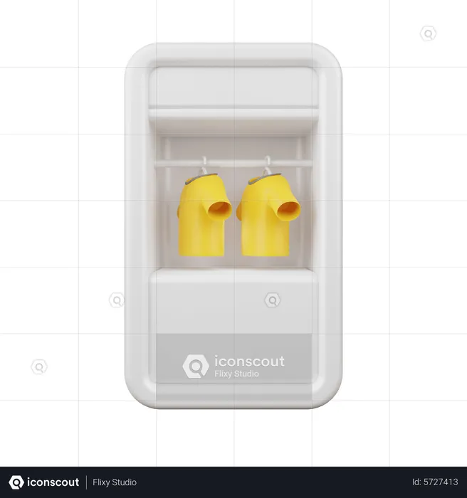 Sports Lockers  3D Icon