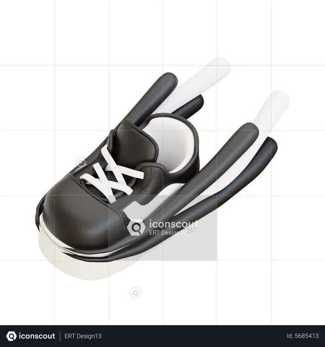 Sports Shoes  3D Icon