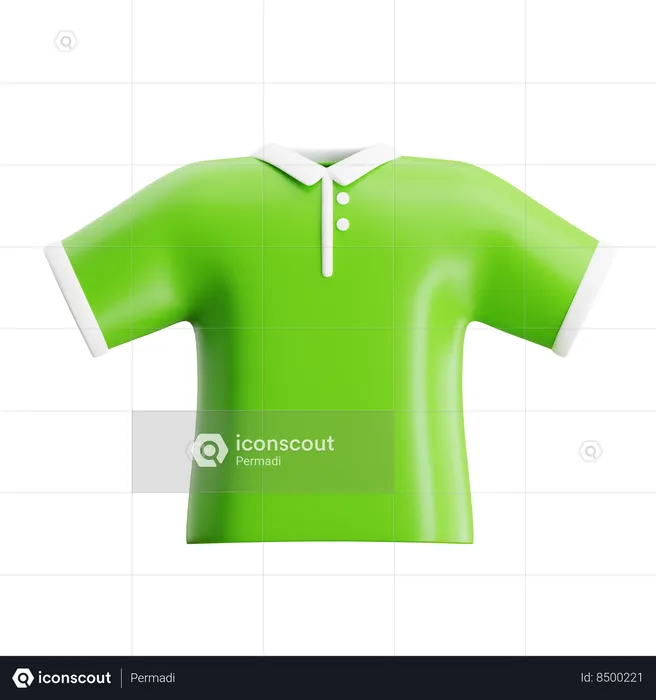 Sports Tshirt  3D Icon