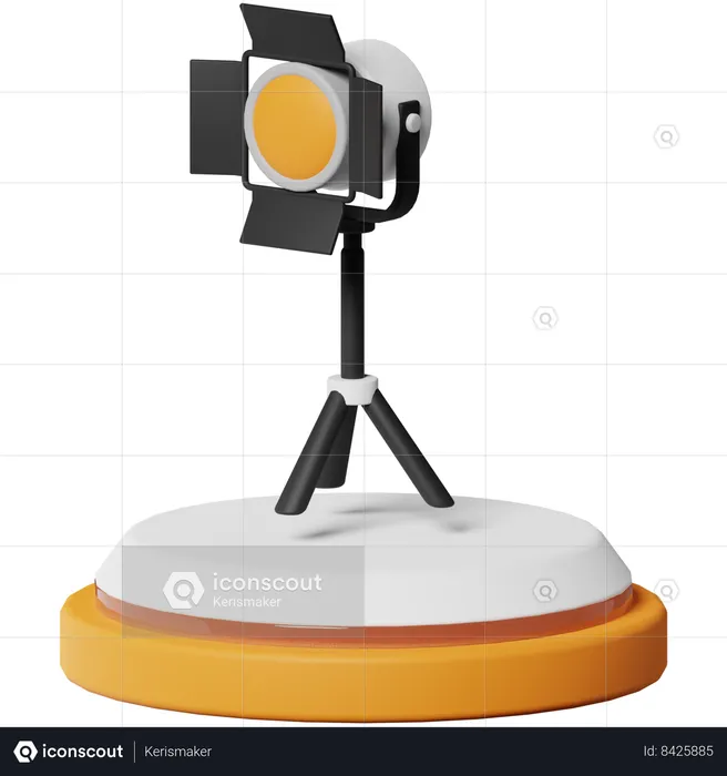 Spot Light  3D Icon