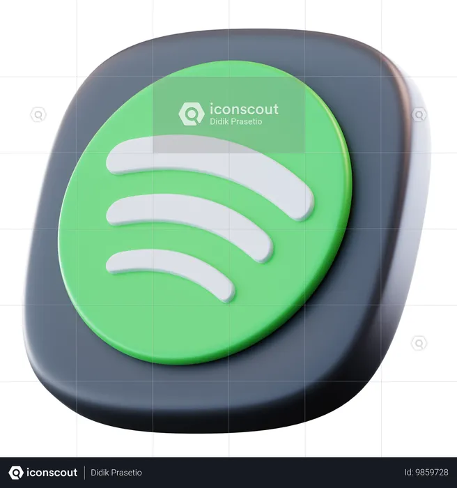 Spotificar Logo 3D Icon