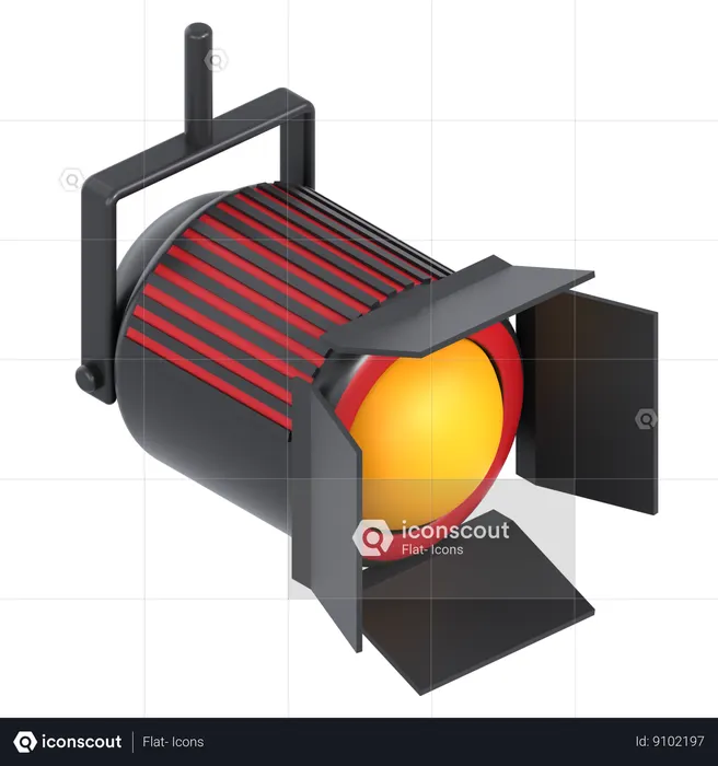 Spotlight  3D Icon