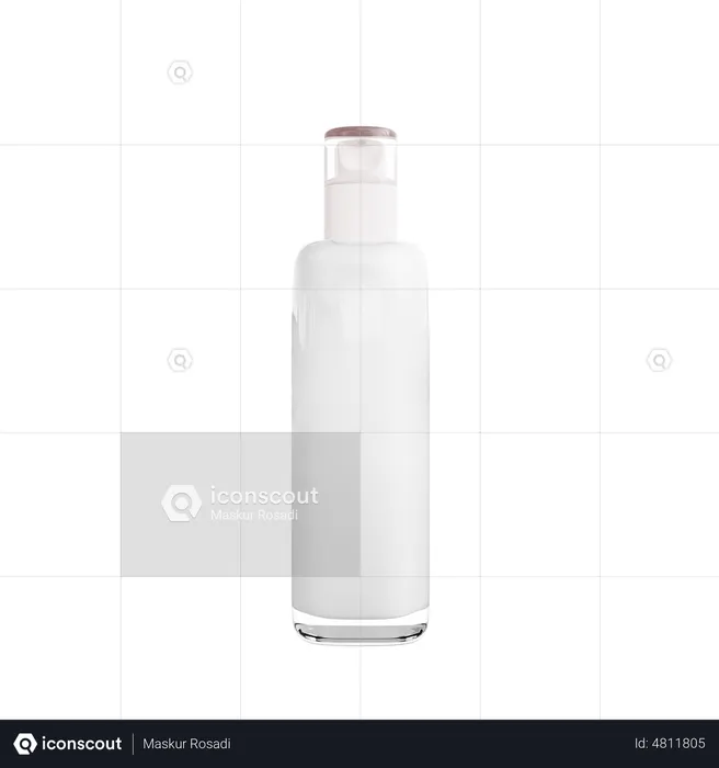 Spray Bottle  3D Illustration