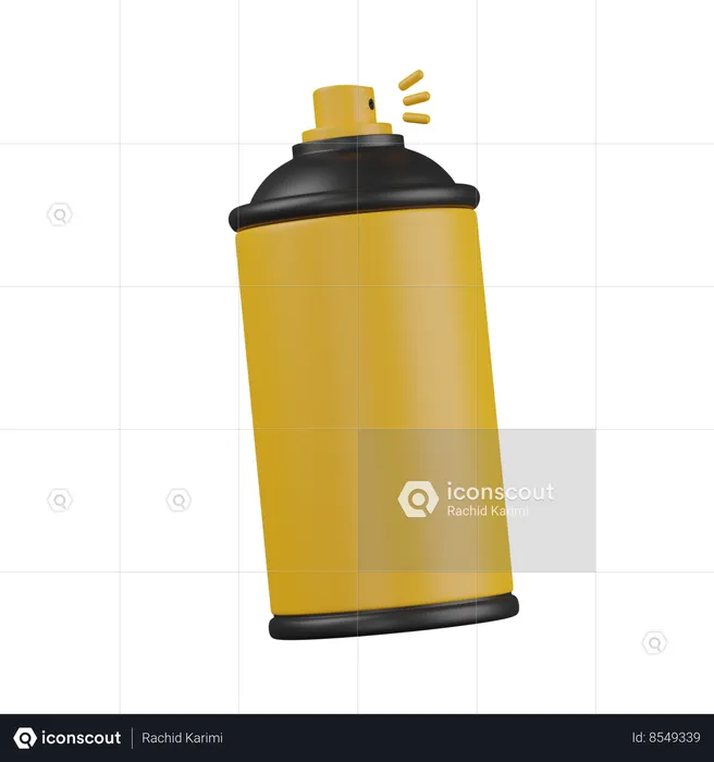 Tinta spray  3D Icon