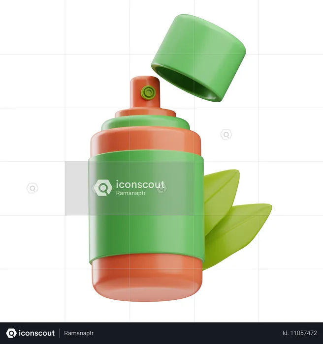 Spray para el cuidado de la piel  3D Icon