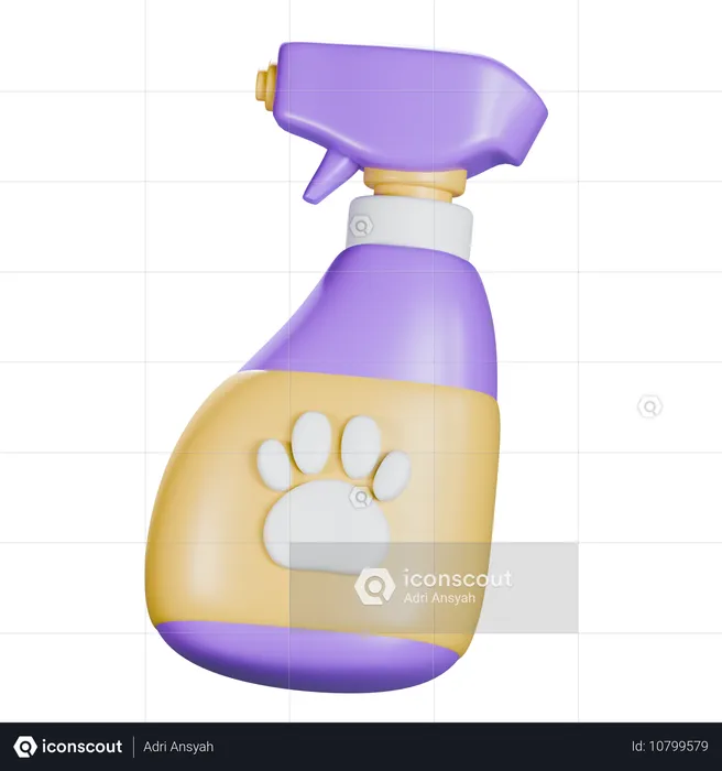 Aerosol para mascotas  3D Icon