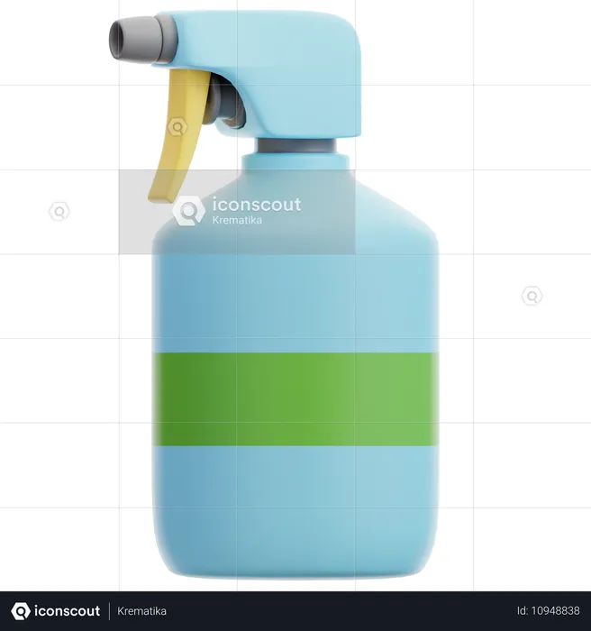 Sprühflasche  3D Icon