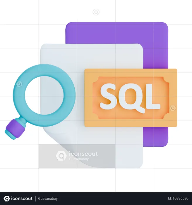 SQL-Befehle  3D Icon