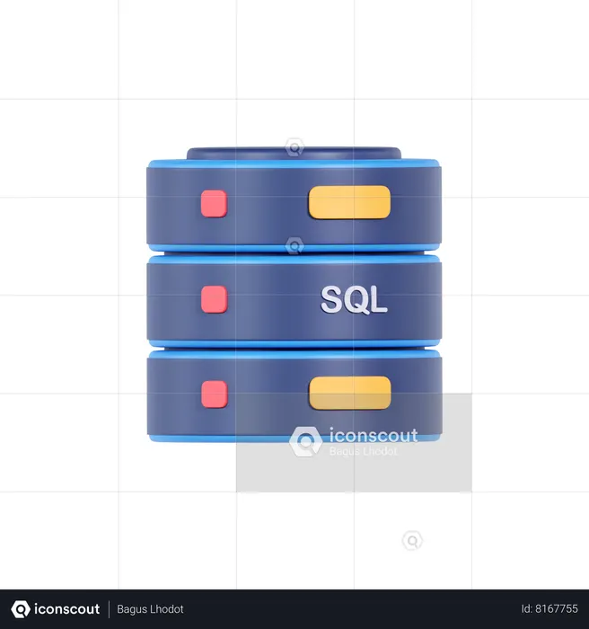 Sql Server 3D Icon - Free Download Science & Technology 3D Icons ...