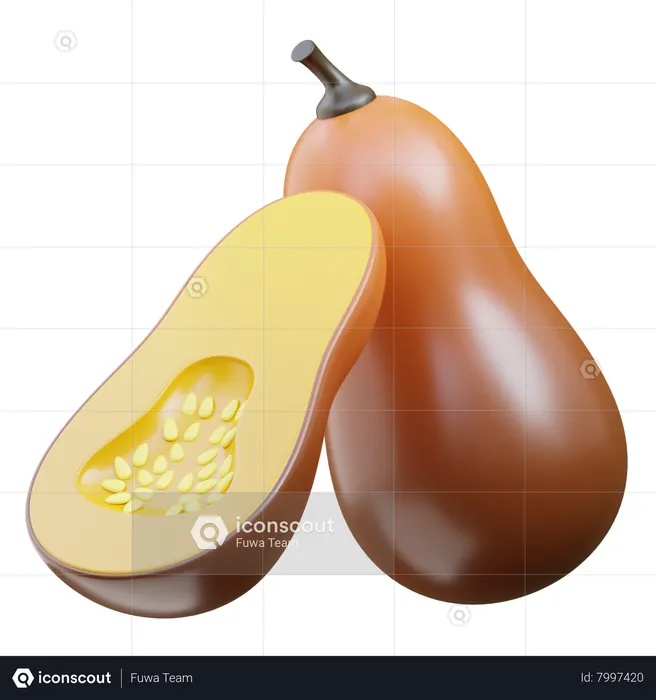 Squash  3D Icon