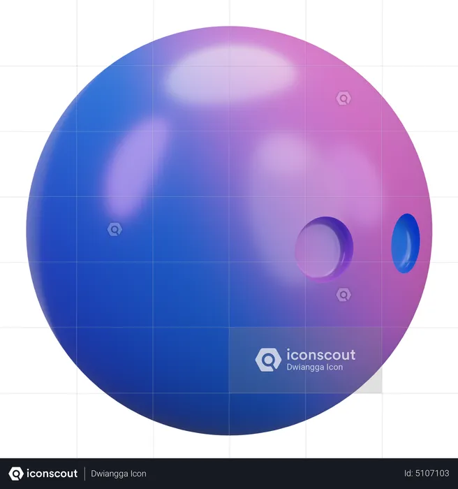 Squash Ball  3D Icon
