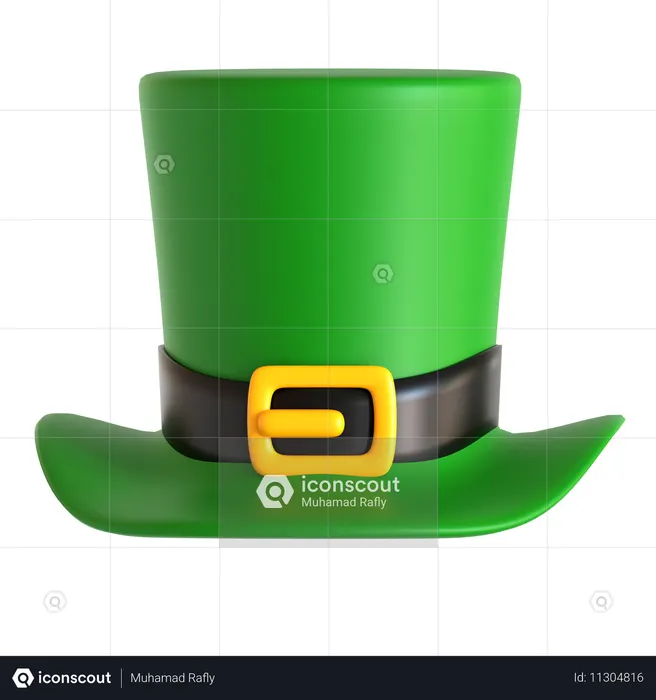St patrick hat  3D Icon