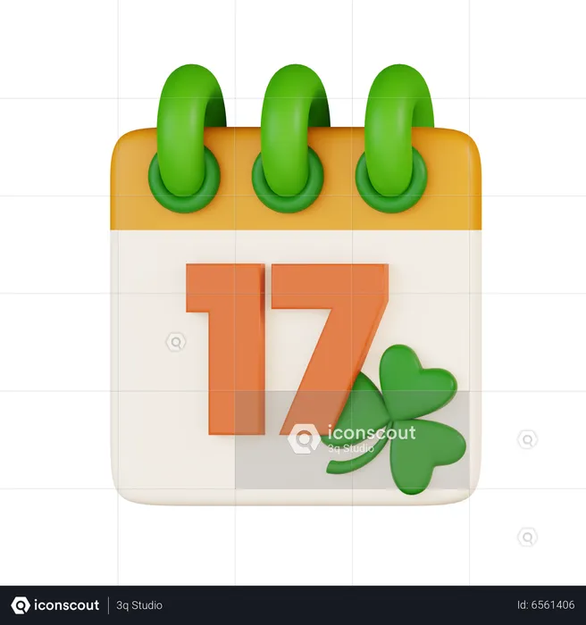 St Patricks Day  3D Icon