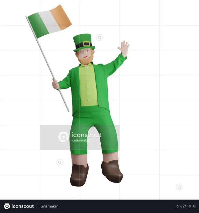 ST. Patrick's Day Celebration  3D Illustration