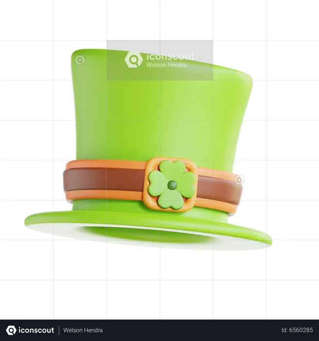 St. Patricks Hut  3D Icon