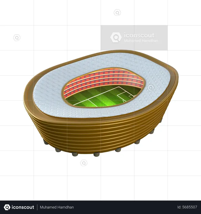 Stadium  3D Icon