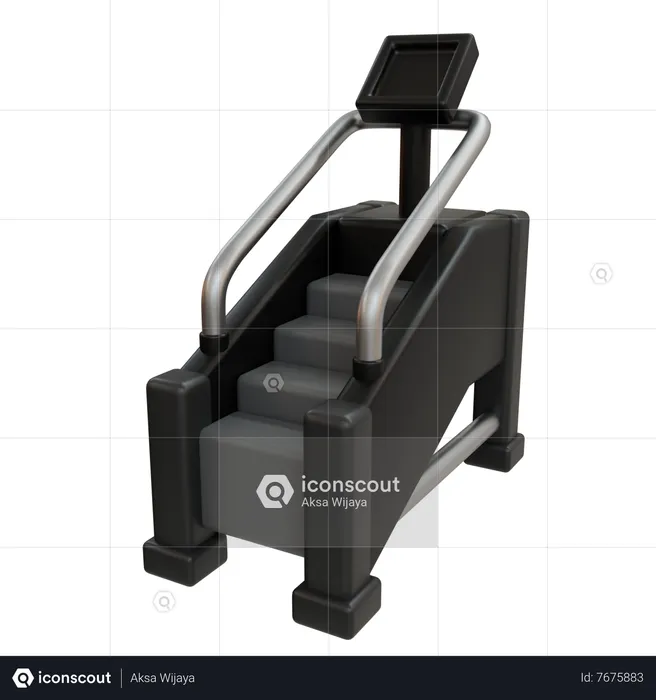 Stair Climber  3D Icon