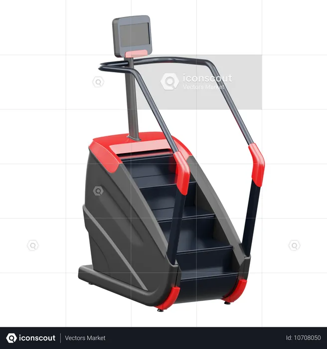 Stair Stepper  3D Icon