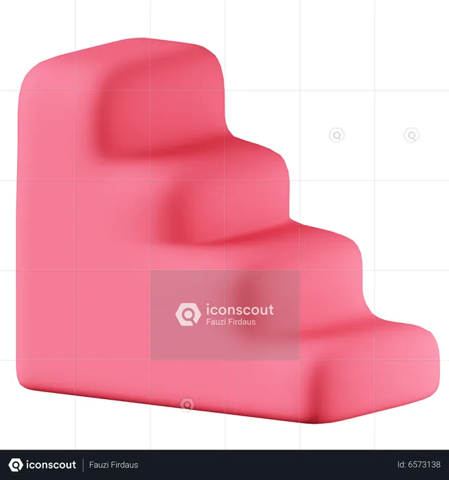 Stairs  3D Icon
