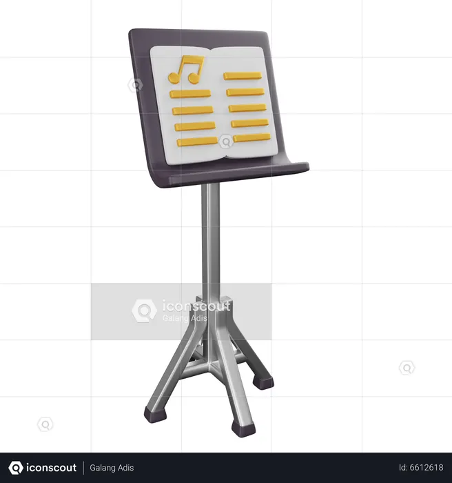 Stand Instrument  3D Icon