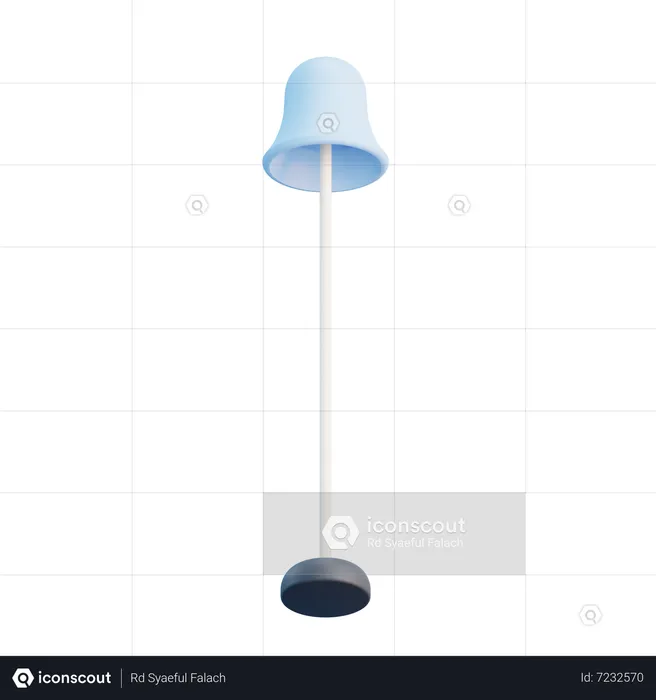 Stand Lamp  3D Icon