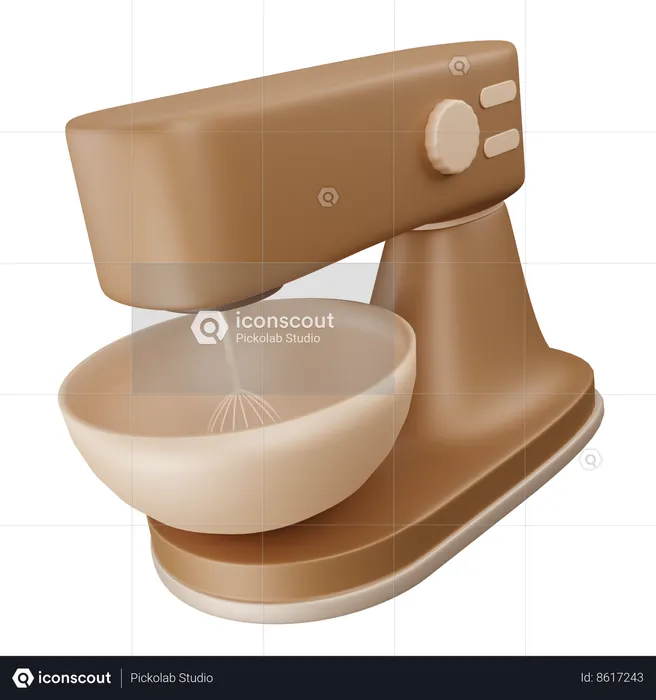 Stand mixer  3D Icon